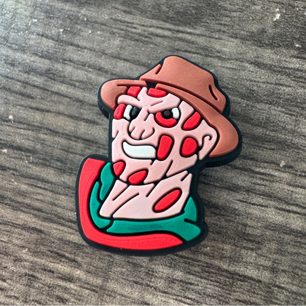 Creepy Freddy Krueger Shoe Charm 5/$20